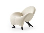 Leolux papageno fauteuil wit