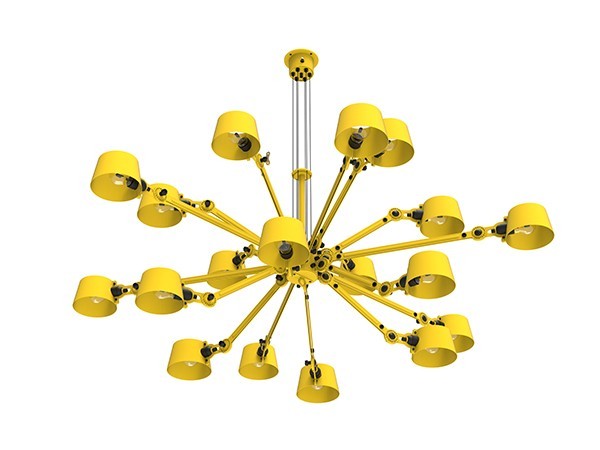 Tonone chandelier 18 yellow