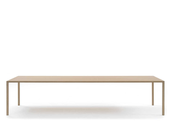rco Slim eettafel - Slim Tafel - 160 x 90 cm, Zwart Eikenfineer