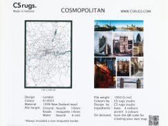 Cosmopolitan Londen kaart